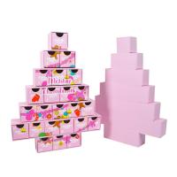 China 1200g Christmas Advent Calendar Box For Kids Gift Tree Treasure Type on sale