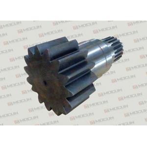 China Komatsu PC200-7 Excavator Slewing Large Vertical Gear Shaft With Steel Material supplier