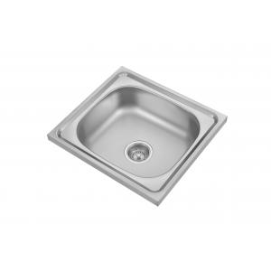 0.6mm SS Single Bowl Kitchen Sink Undermount With Thick Rubber Padding