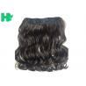 Chocolate Brown Curly Synthetic Hair Extensions / Synthetic Hair Pieces For