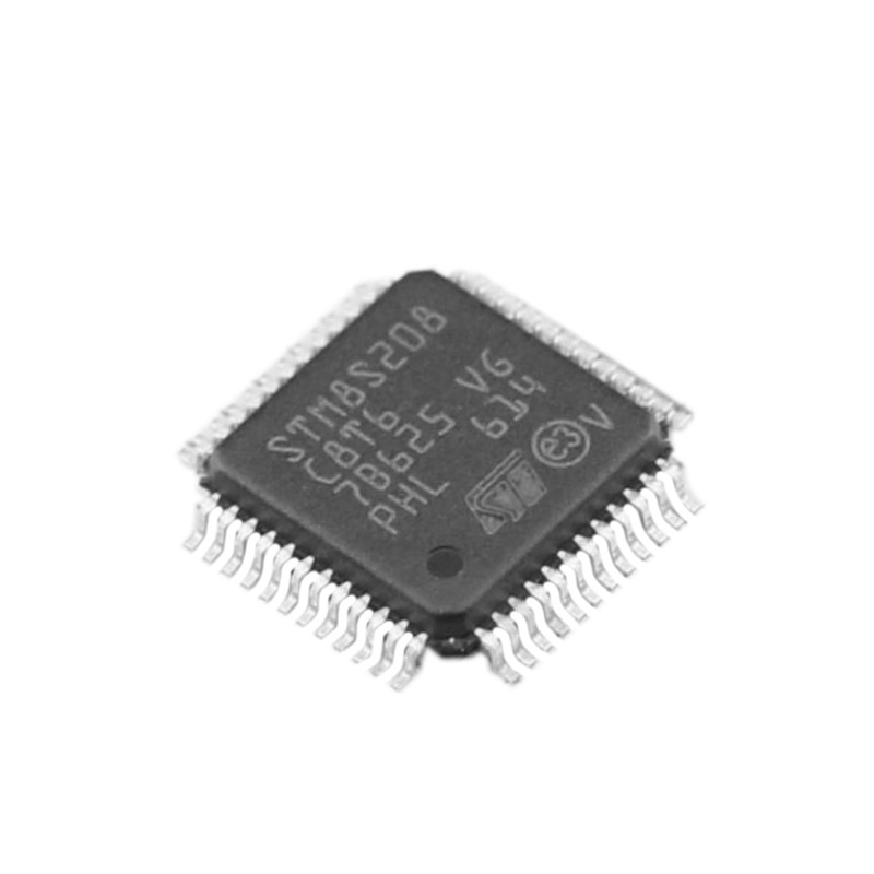 China NOUVEAU STM8S208C8T6 STM8S208R8T6 LQFP-48/64 8Bit microcontrôleur de STM8S208C8T6 supplier