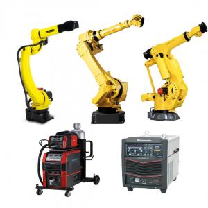 High Speed FANUC Welding Robot Arm With MIG MEG Welder, Industrial Welding Robot