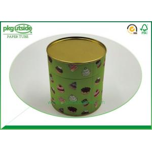 China Gift Cardboard Tube Containers , Elegant Design Paper Cylinder Packaging wholesale