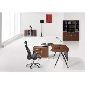 Home Family Computer Desk Melamine With Faced Chipboard Material