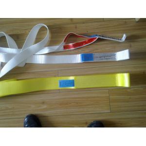 7 To 1 Safety Factor Lifting Slings , 3000kg Webbing Lifting Slings With Blue Label