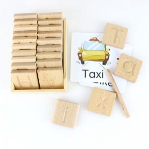 26 Alphabet Letters Children Wooden Toys Educational For Children Students