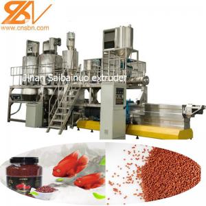 Pet Fish Feed Extruder Machine Production Line , Dog Food Extrusion Machine