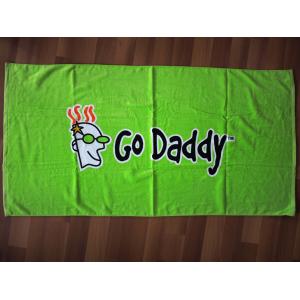 China personalized beach towels 100% cotton velour reactive printing beach towels small MOQ supplier