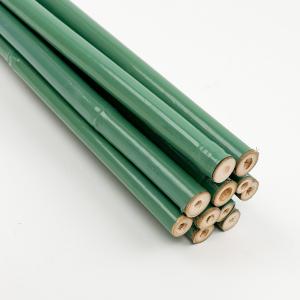 China Plastic Coated Natural Raw Bamboo Poles For Tomatoes Trees Plant Stakes Supports supplier