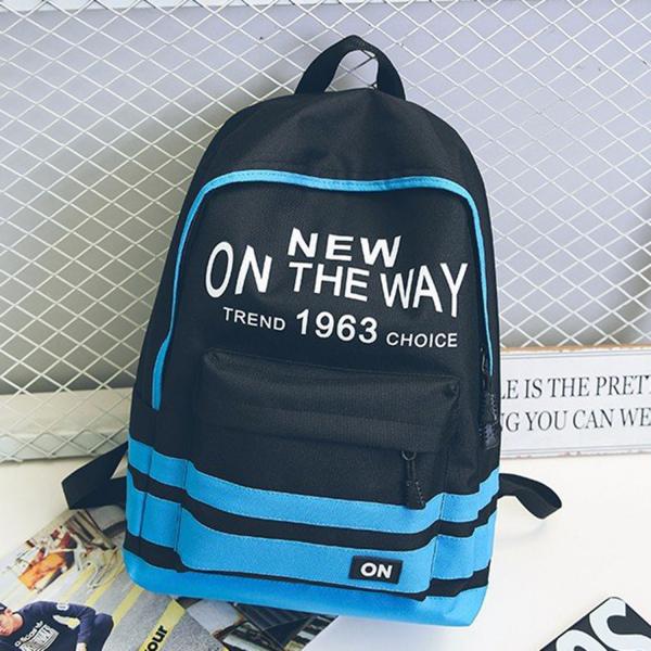 Schoolbag female han edition hits color street backpacks college wind schoolbag
