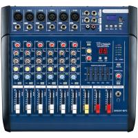 China 6 Channel Professional Audio Mixer for stage XR600F-MP3 , DJ Power Mixer on sale