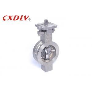 China GB Standard PN16 CF8M Wafer Butterfly Valve SS304 Handle 2 Inch Flap Valve supplier