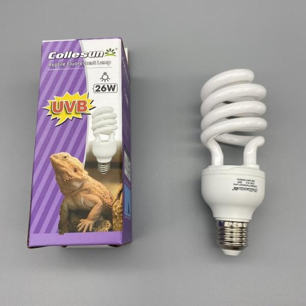 26W 5.0 UVB bombilla fluorescente CFL lámpara UVB para iguanas, serpientes y tortugas