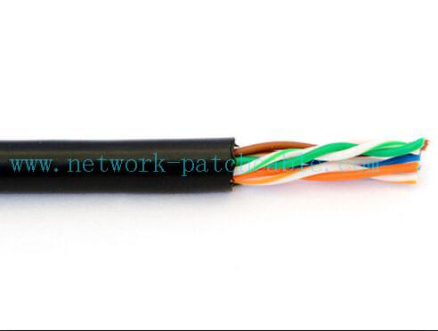 UTP/red de cable al aire libre del FTP/de SFTP Cat5e con la platija probó
