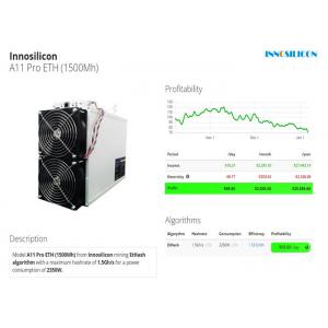 1.5GH Innosilicon Asic Miner A11 Pro 2350W ETH Coin