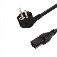 China Black 3m Length CEE7 To SAF-D-GRID Connector 3*1.5mm2 Cable on sale