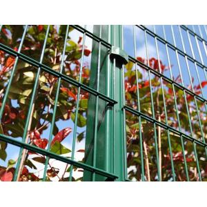 Hot Dip Galvanized Double Loop Woven Wire Fencing Ornamental Peach Post