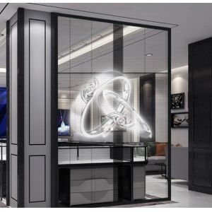 China ピクセルピッチ P3.91-7.82mm レストランホテル用 透明LEDビデオスクリーン wholesale