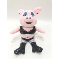 China Animated Recording Repeating Bikini Pig Plush Toy For All Years Baby Kids on sale