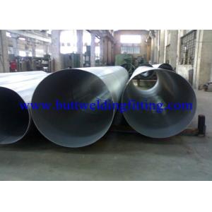 China Plain End 20ft Large Diameter Stainless Steel Pipe Seamless SS Tubing supplier