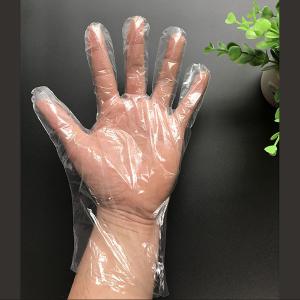 China Clear Powder Free Disposable Examination Gloves Food Grade For Cooking Cleaning Dishwashing Food Handling supplier