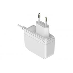 White 12V 1.5A US / EU / UK plug  AC wall mount power adapter for set-top- box application