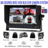 China 7 inch Truck Monitor with 4 CH CCTV Cameras and DVR Recording wholesale