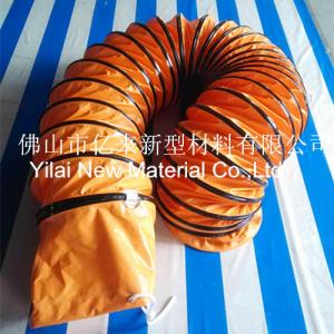flexible ventilation air ducting for welding engineering and tunnel project