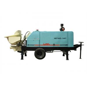 Slide Valve 40m3/h Concrete Pumping Systems With 58KW Diesel Engine 4 Cylinder