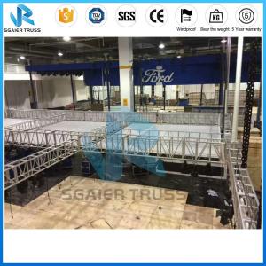 China 20 * 20m Trade Show Truss Exhibition Stand , Trade Show Booth For Car Show supplier
