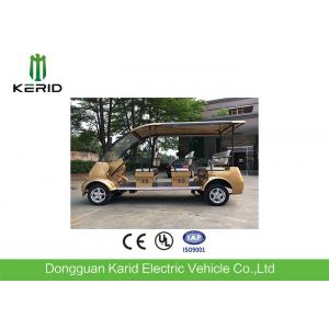 4kW Electric Sightseeing Car Max Speed 30km Suits For Public Area Transportation
