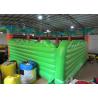 China Inflatable soft moutain sport game inflatable jumping hill with safety net wholesale