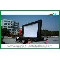 China Portable Outdoor Movie Screen School Inflatable Movie Screen Oxford Cloth Blow Up Movie Screen on sale
