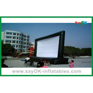 Portable Outdoor Movie Screen School Inflatable Movie Screen Oxford Cloth Blow Up Movie Screen