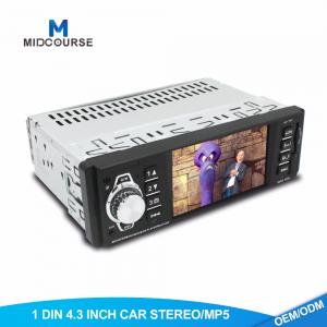 Universal Single Din Multimedia Player Mp5 Video Player Mp4 Mp3 Radio With Bluetooth USB AUX