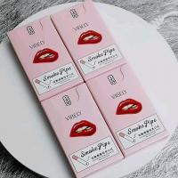 Hot Sale New Design Pink Cigarette Tube Lipstick Set Matte Lip Stick Kit Cool Girls lipstick set