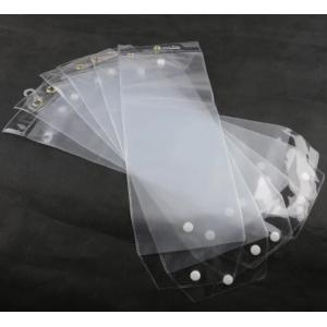 China Transparent Pvc Bag Hair Extension Plastic Packaging With Logo Customized For Cosmetic supplier