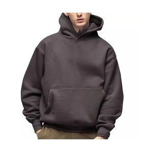 Oversized Cotton Casual Black Hoodie Various Colored Customs Logo