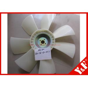 China Hitachi Excavator Engine Cooling Fan Blade Zaixis Zaixis 200 Excavator / Digger Spare Parts supplier