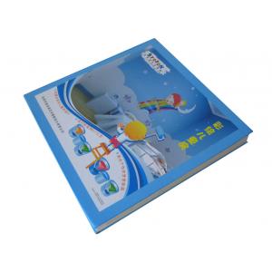 2.5mm Childrens Cardboard Books Kids Study Custom Durable Binding CMYK Full Color Printing