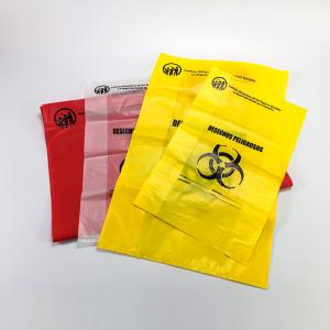Heavy Duty Hospital Waste Bags , Biohazard Medical Waste Bags