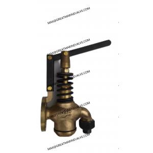 JIS F7398U 5K Marine Bronze Fuel Oil Tank Self-Closing Drain Valve