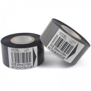 China SCF900 Black Hot Stamp Ribbon 35mm×122m For Date Code Date Print supplier
