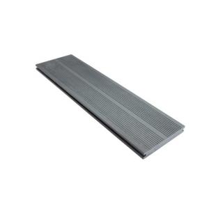 China Gray 35% HDPE Extruded Plastic Decking Eco Friendly Wpc Outdoor Wall Panel supplier