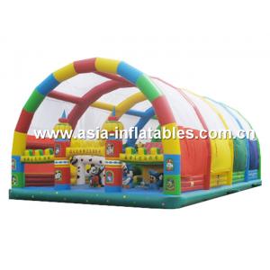 China Giant Inflatable Bouncing Funland, Inflatable Playground For Children supplier