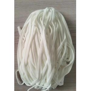 Factory Wholesale 4MM 5MM Colour Flat Elastic Disposable Polyester Earloop