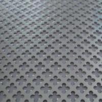 China 5052 H25 Aluminum Perforated Sheet Metal Round Hole Shape 1220mm Width on sale