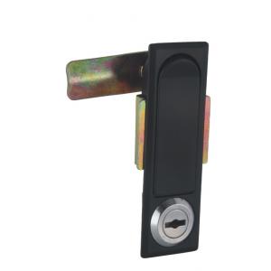 Black Powder Coated Cabinet Door Lock Plane Garage Door Handle Lock For ToolBox