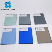 China 5mm Tinted Float Glass Ford Blue / Euro Grey / Ford Green / Bronze Tinted Glass on sale