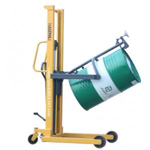 China Rotary Hand Oil Drum Lifter Trolley 350KG 1460MM Lifting Height Easy Carrying supplier